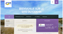 Desktop Screenshot of cos44.fr